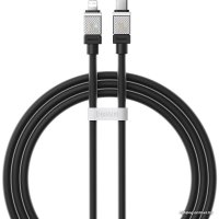 Кабель Baseus CoolPlay Series USB Type-C - Lightning (1 м, черный)