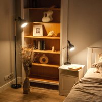 Настольная лампа Uniel UML-B702 E14 BLACK UL-00010158