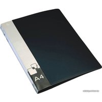 Папка для бумаг Бюрократ 0827/4RBLCK (черный)