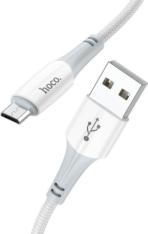 

Кабель Hoco X70 USB Type-A - microUSB (1 м, белый)
