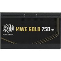 Блок питания Cooler Master MWE Gold 750 V3 ATX 3.1 Non-Modular MPE-7506-ACAG-BEU