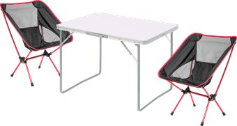 Стол со стульями Sundays ZC-CT004/ZC-CC012-1 (черный)