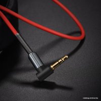 Кабель Hoco UPA02 3.5 мм - 3.5 мм (красный/серый)