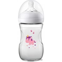 Бутылочка для кормления Philips Avent Natural Единорожка SCF070/25 (260 мл)