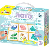Развивающая игра Десятое королевство 10KOR Plastic Лото Счет 04005