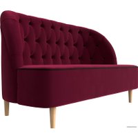 Диван Лига диванов Амиса 109836 (бордовый)