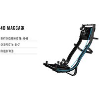 Массажное кресло Meridien Houston (black)