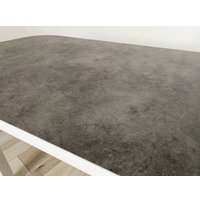 Кухонный стол Senira Р-02.06-01 (бетон/белый)