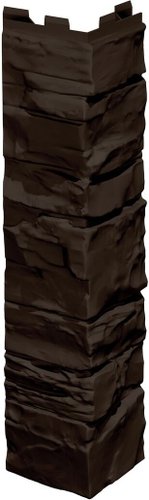 Угол фасадный ТехноНИКОЛЬ Оптима наружный камень (темно-коричневый)