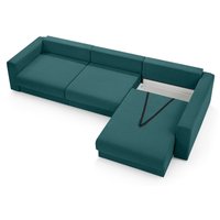 Угловой диван Mio Tesoro Модена 331.05 (бирюзовый 1480)