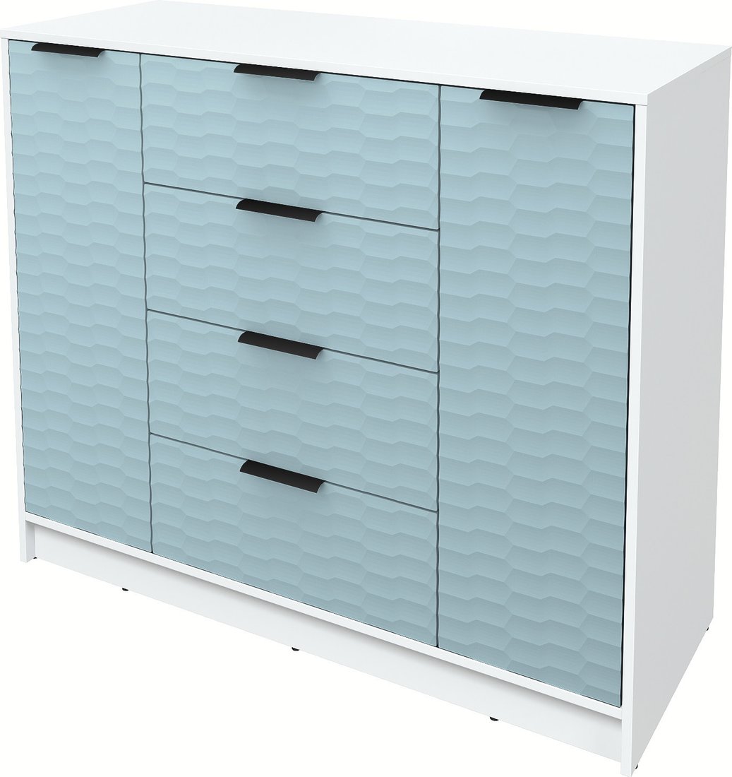 

Тумба Интерлиния Концепт Зодиак КТ-Т120 (белый платинум/океан)