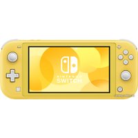 Игровая приставка Nintendo Switch Lite (желтый)