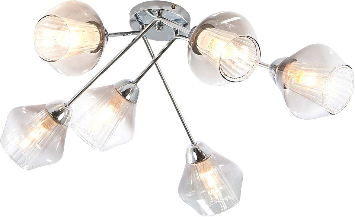 

Люстра средней высоты Escada Campanula 674/6PL E27*60W Chrome