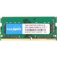 Оперативная память Tecmiyo 16ГБ DDR4 SODIMM 2666 МГц 16G1RPC4-21300S-G0