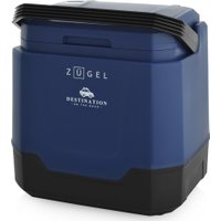 Термоэлектрический автохолодильник ZUGEL ZCR1004 32л (синий)