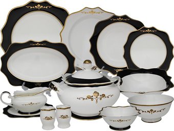 Столовый сервиз Lenardi Rich 225-016 (31пр)