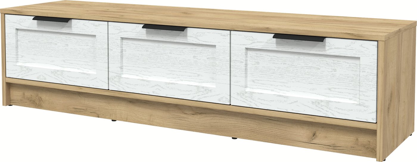 

Тумба Интерлиния ТВ Концепт Тренд КТ-ТВ3-35 (дуб золотой/дуб полярный)