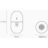 Пылесос Baseus C2 Desktop Capsule CRXCQC2A-06 (батарейки, зеленый)