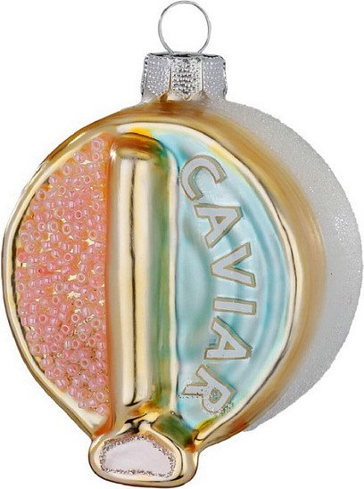 

Елочная игрушка Inge's Christmas Figural Glass Ornaments Икра 64921H120