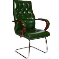 Офисное кресло Norden Боттичелли CF P2338B-L09 (зеленая глянцевая кожа)