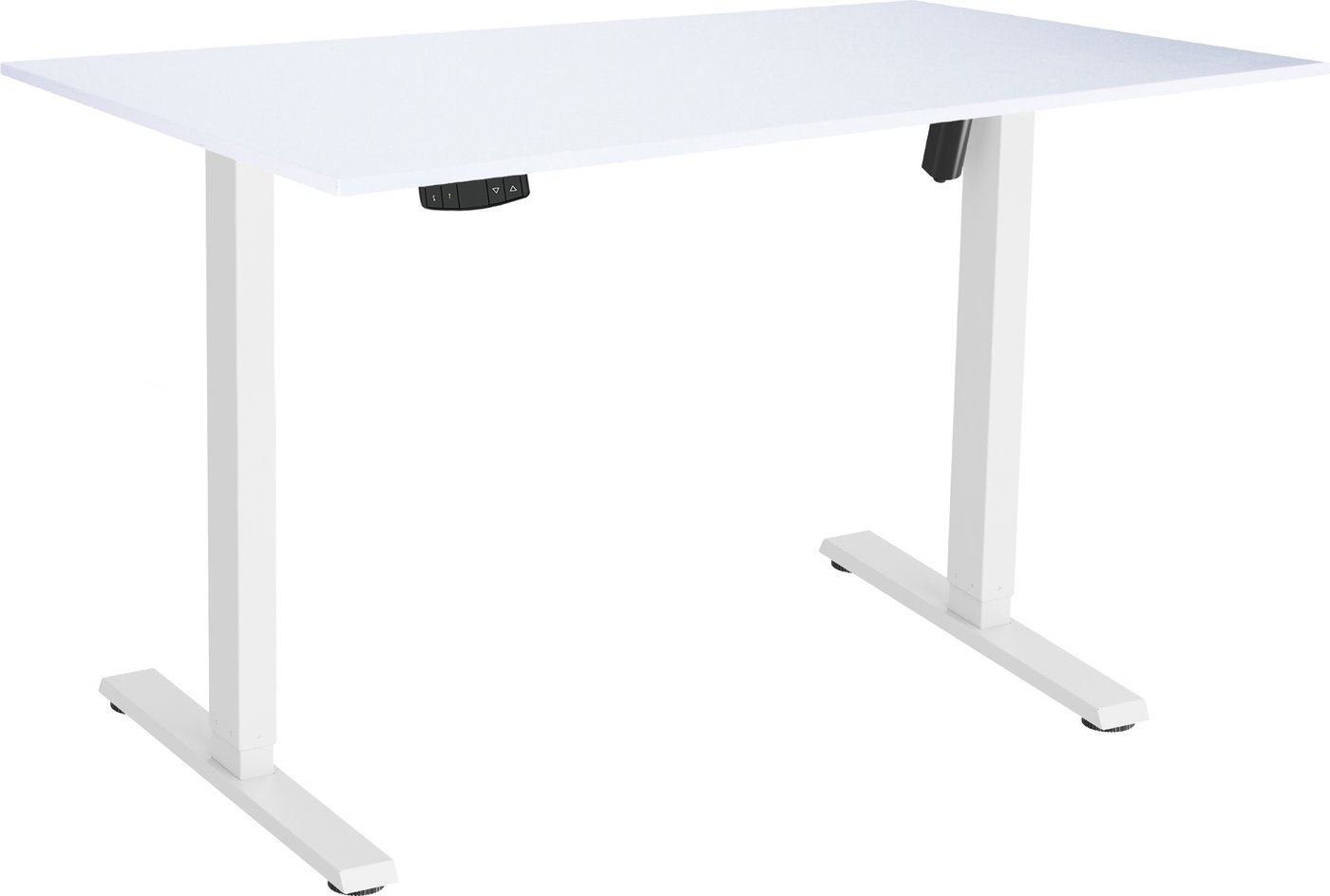 Стол с регулировкой высоты ErgoSmart Electric Desk Slim 1380х800х18 мм (альпийский белый/белый)