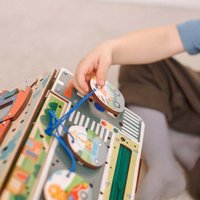 Бизидомик Bizitoys Мини Дорога с подсветкой 2624/03