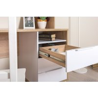 Стол Mobi Комфорт 12.95 (дуб сонома/белый PE шагрень)