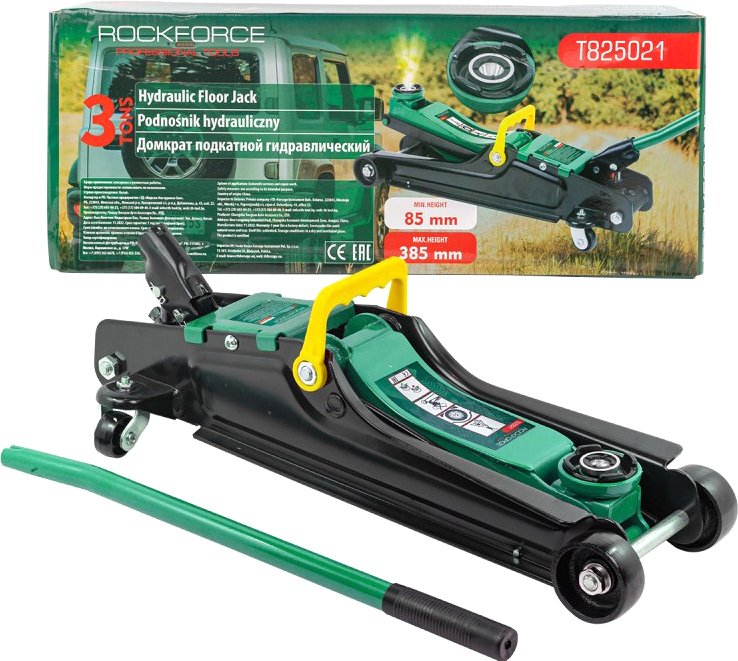 

Подкатной домкрат RockForce RF-T825021 3т