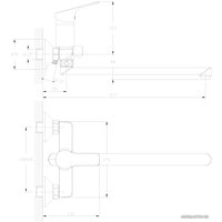 Смеситель Rossinka Silvermix RS29-33