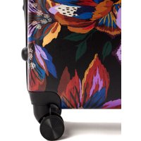 Чемодан-спиннер L'Case RIO-S 42/48 л (принт цветы)