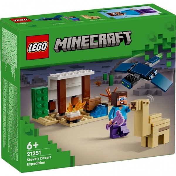 

Конструктор LEGO Minecraft 21251 Экспедиция Стива в пустыню