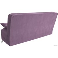 Диван Лига диванов Анна 110680 (микровельвет, сиреневый)