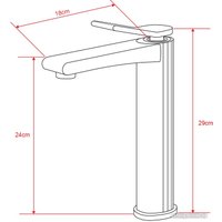 Смеситель Ekko E1107-8