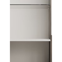 Шкаф-витрина Halmar Random 2 W-1 (кашемир/орех/черный)