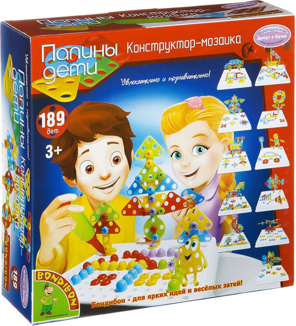 

Конструктор Bondibon Досуг с Буки ВВ2093 Папины дети
