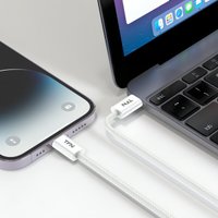 Кабель TFN TFN-C-IP-CC12M-WH USB Type-C - USB Type-C (1.2 м, белый)
