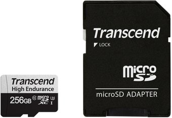 Transcend microSDXC TS256GUSD350V 256GB (с адаптером)