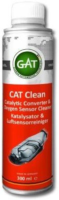 Присадка в топливо GAT Очиститель катализатора и лямбда-зонда CAT Clean 300мл