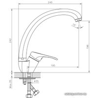 Смеситель Decoroom DR72021