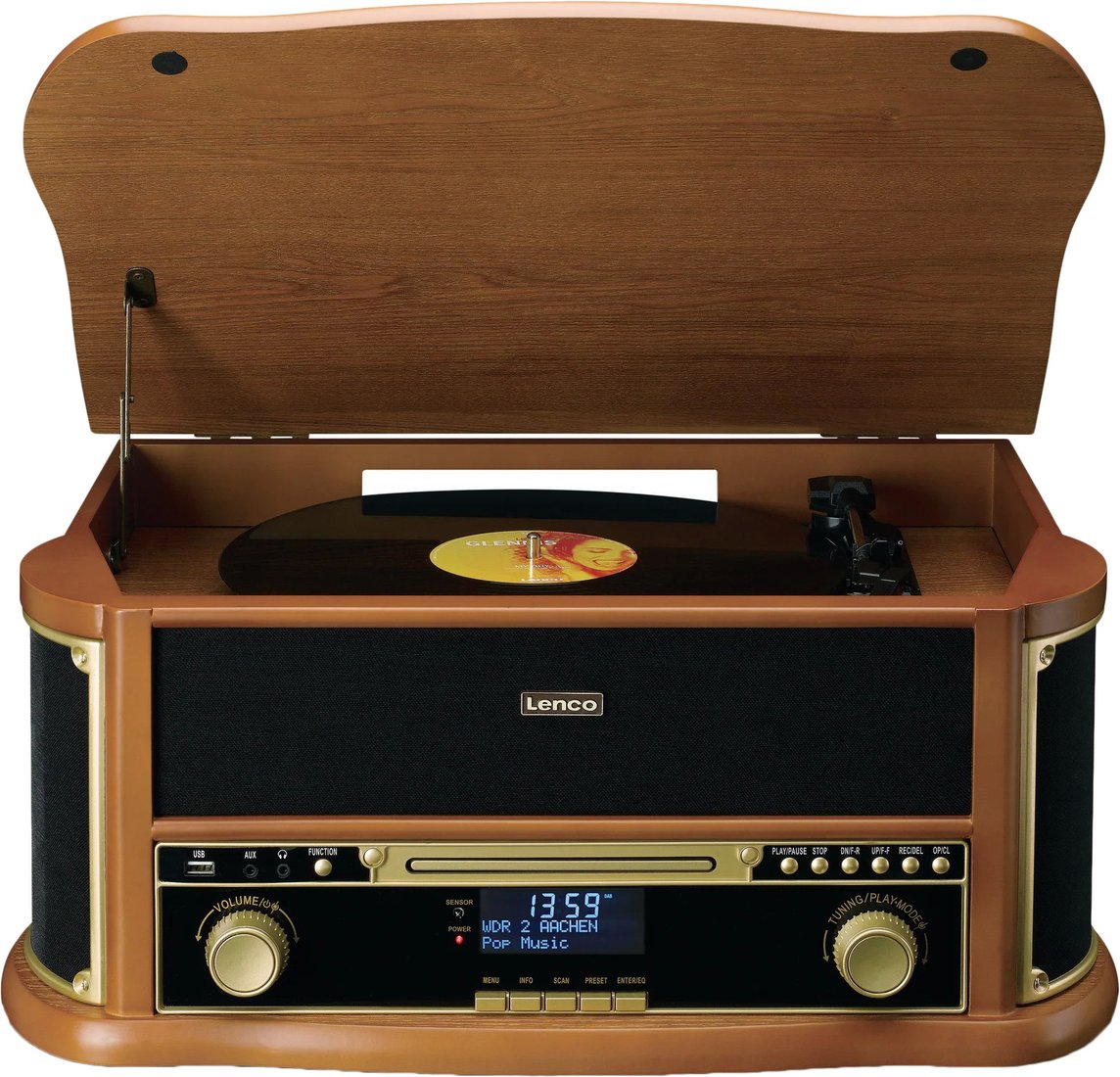 

Многофункциональный аудиоцентр Lenco Classic Phono TCD-2571