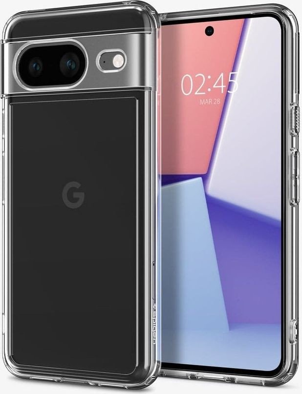 

Чехол для телефона Spigen Ultra Hybrid для Google Pixel 8 ACS06278 (прозрачный)