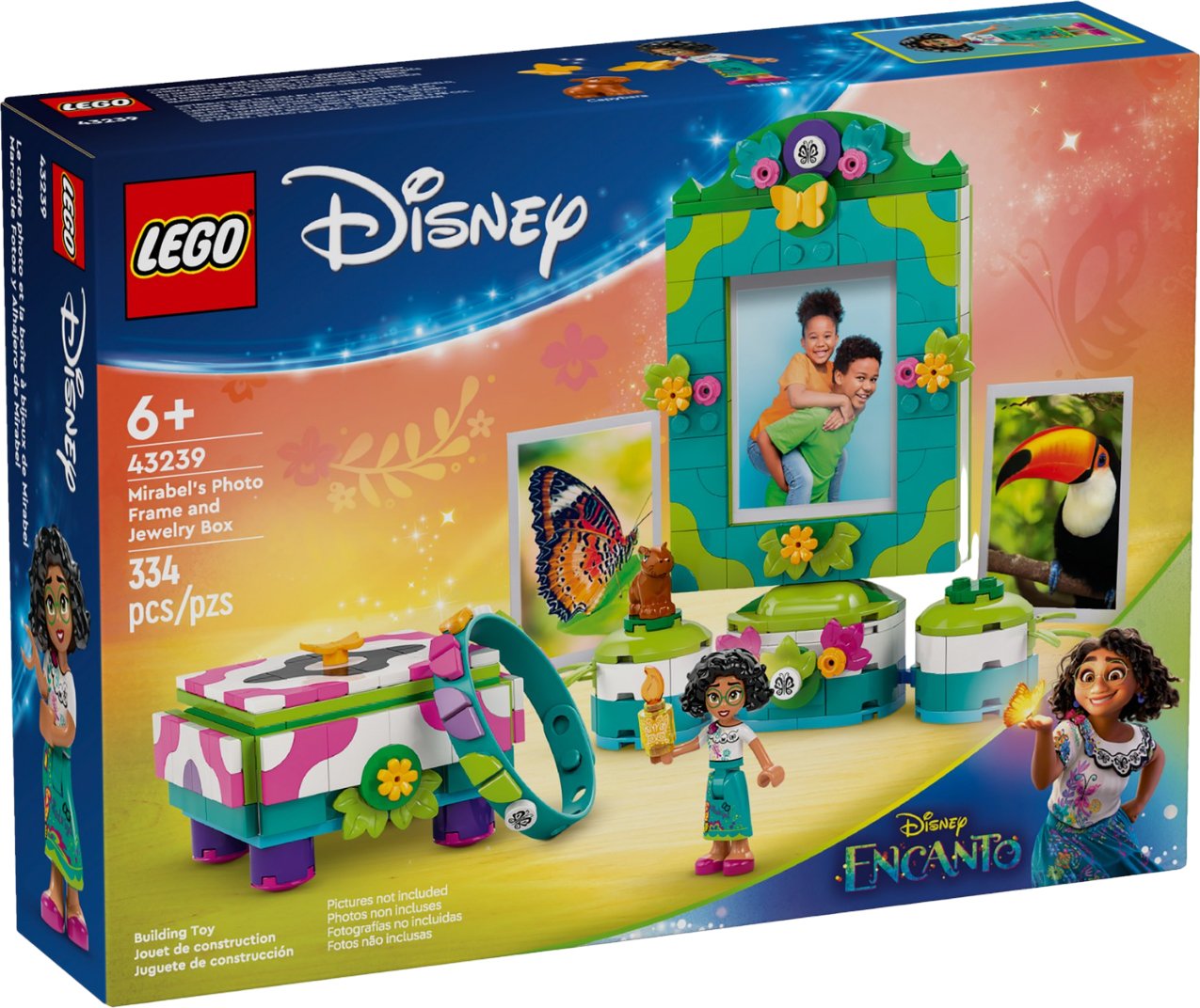

Конструктор LEGO Disney 43239 Фоторамка и шкатулка