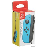 Геймпад Nintendo Joy-Con (левый, неоновый синий)