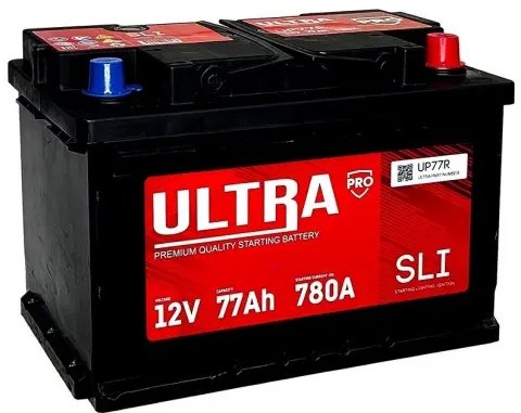 

Автомобильный аккумулятор Ultra PRO R+ (77 А·ч)