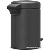 Мусорное ведро Brabantia Pedal Bin NewIcon 3 л (минерально-графитовый)