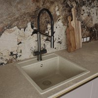 Смеситель Oliveeka 458009 (оружейная сталь)