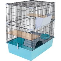 Клетка Дарэленд Craft 60 Шиншилла-2 43062бирюз-черн