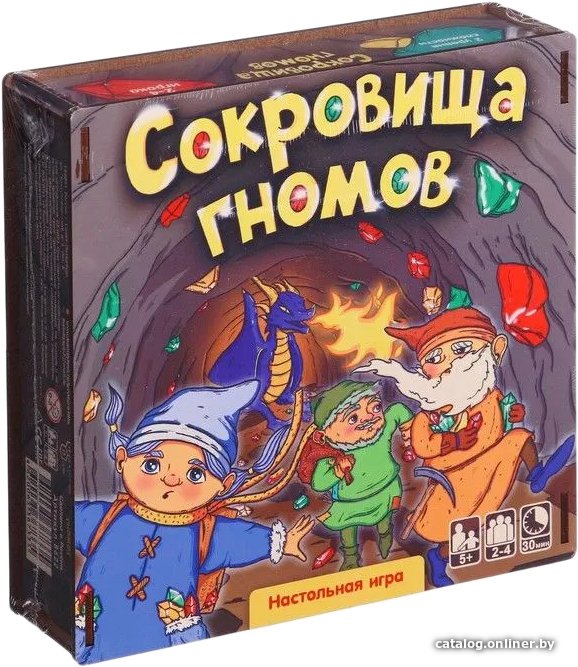 Настольная игра Нескучные игры Сокровища гномов 8622