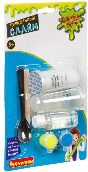 

Набор для опытов Bondibon Слайм Бум: Прикольный слайм ВВ3760