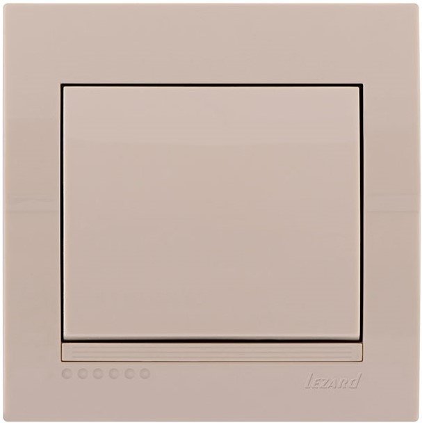 

Выключатель Lezard Deriy 702-0303-100 (кремовый)